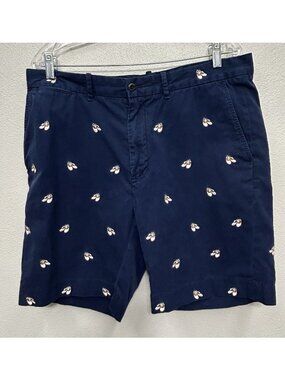 Polo Golf Ralph Lauren Men's Shorts 36 Golf Shoes All Over Print Embroidered